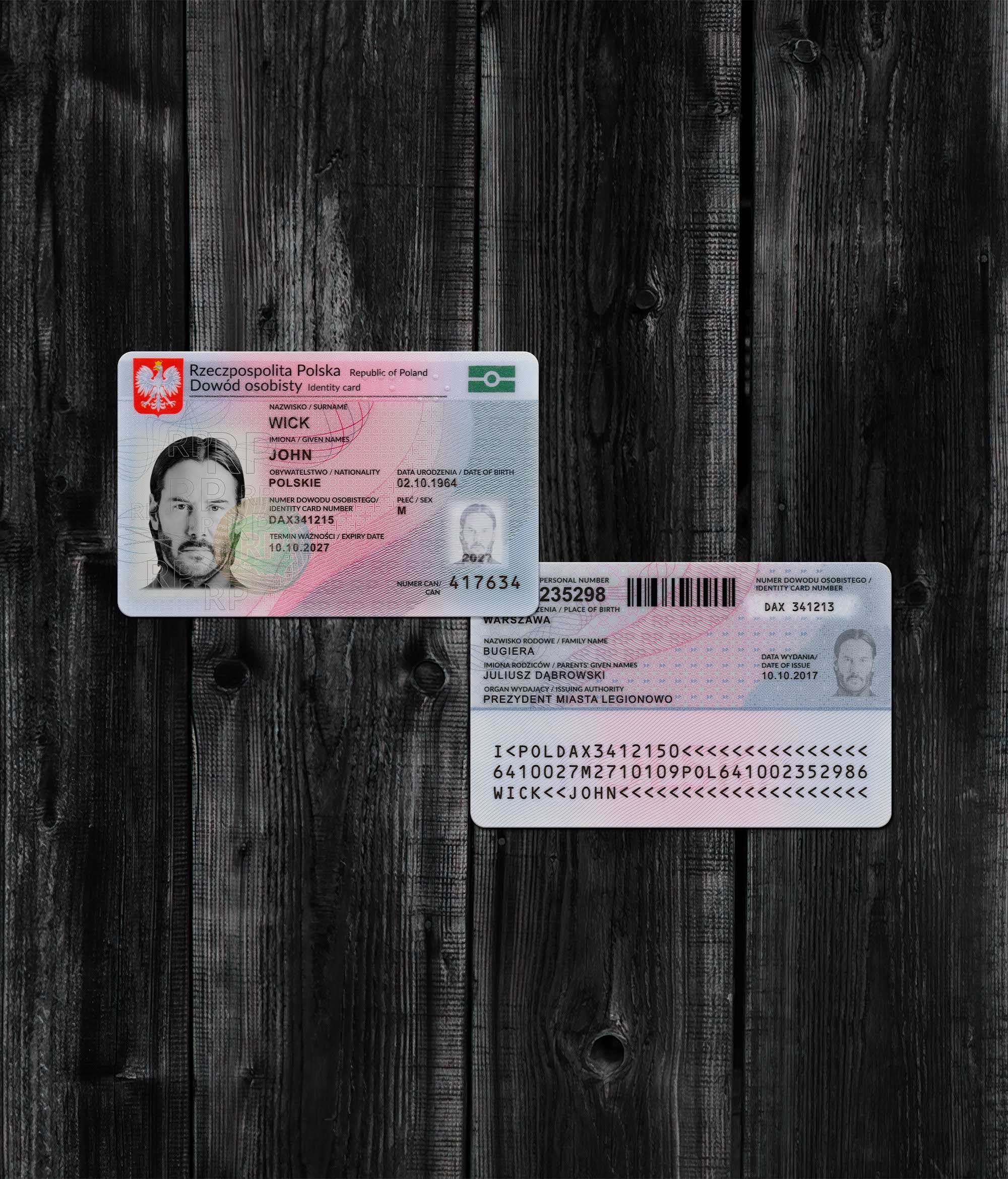 Poland ID Card 2019+2