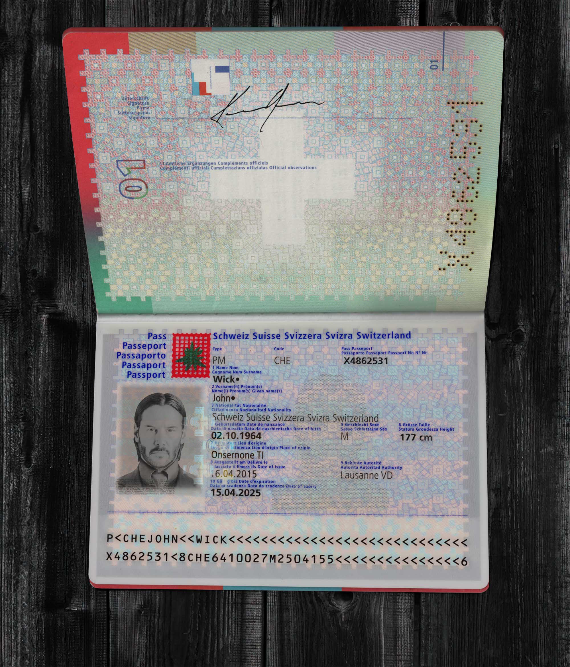 Switzerland Passport-1