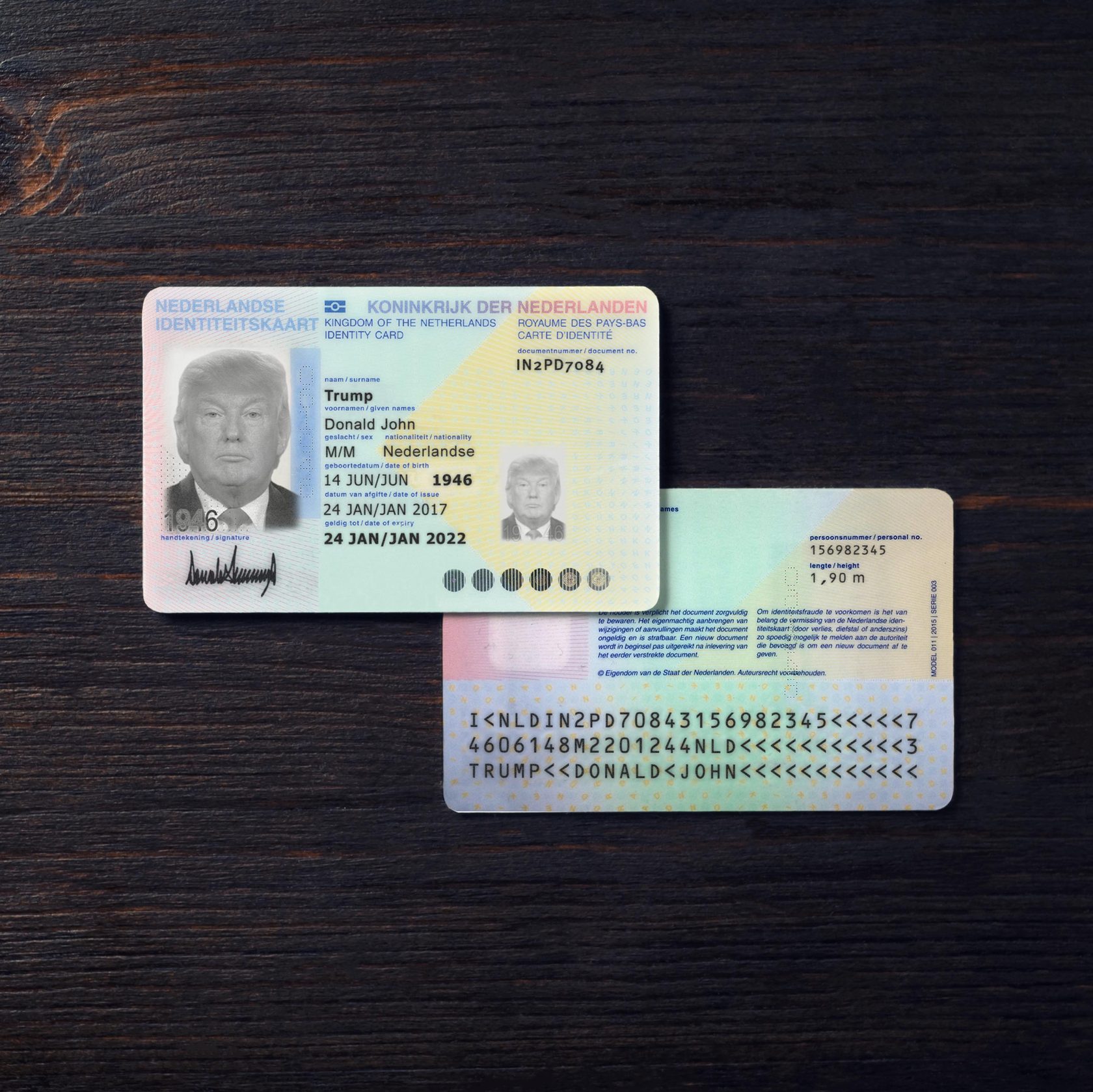 Netherlands ID Card 2014+ PSD2