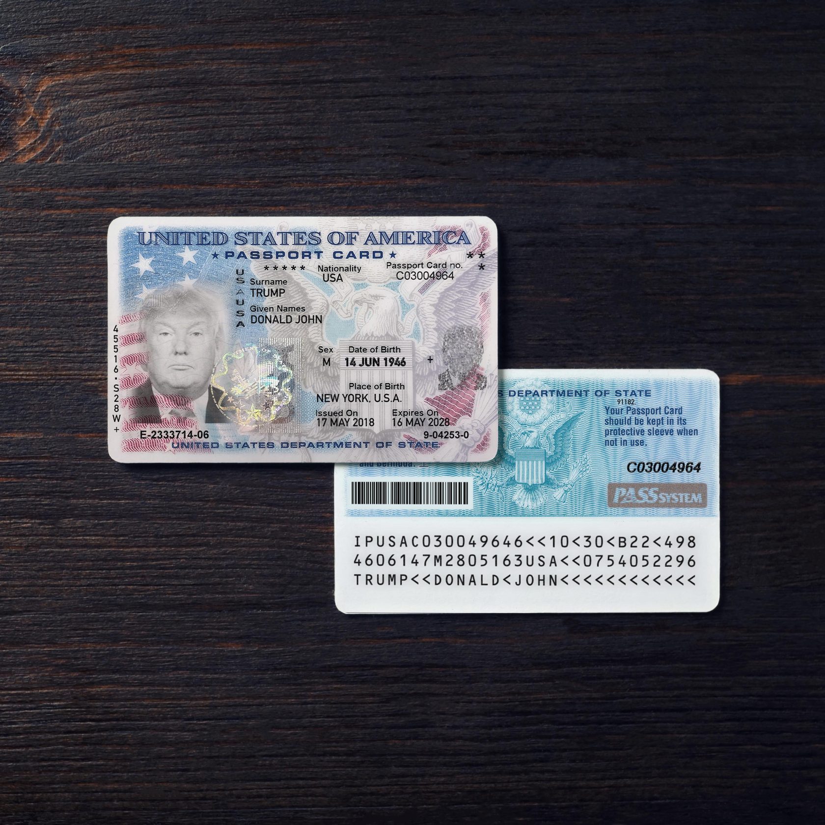 USA ID Card 2008+ PSD2