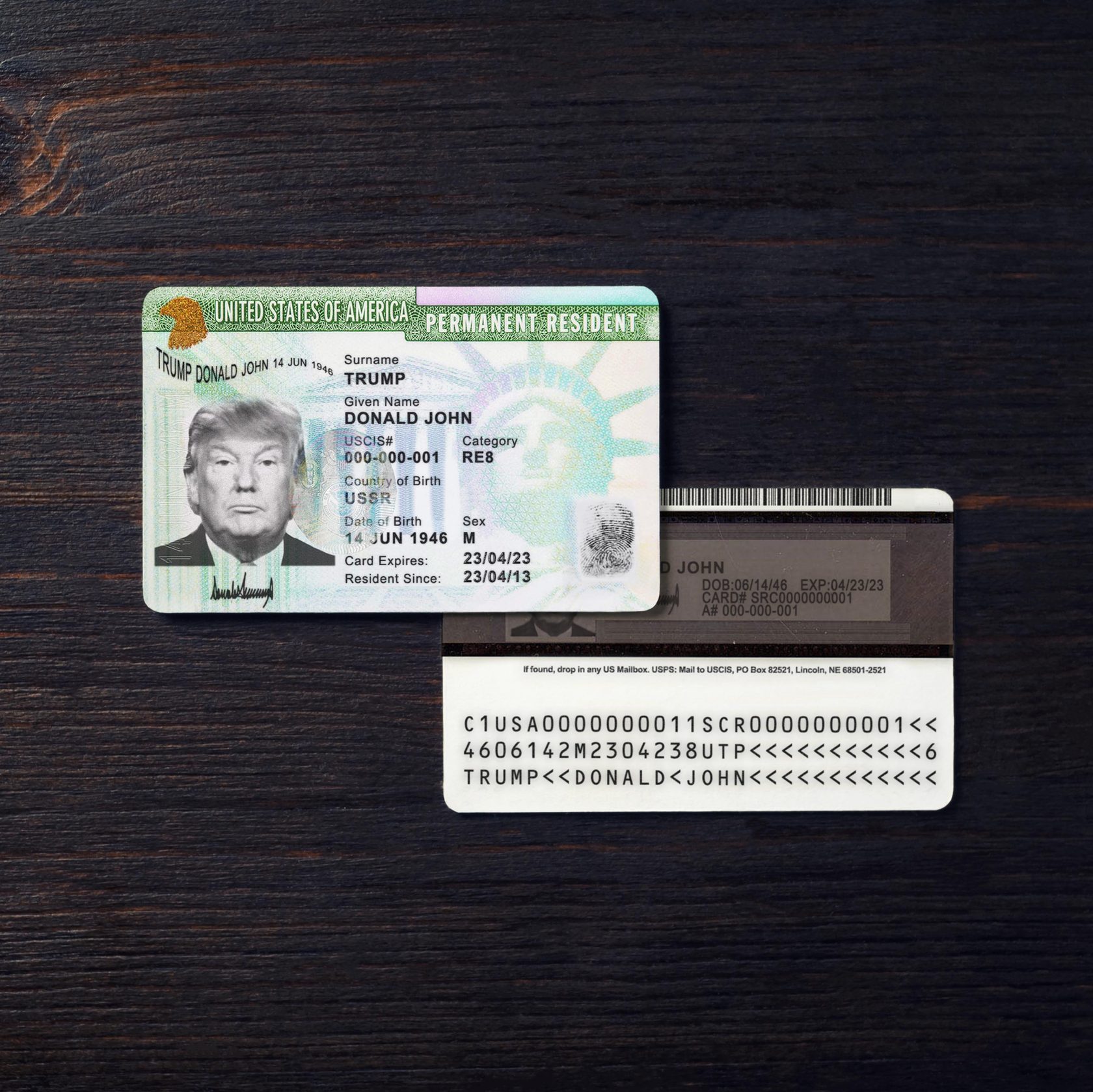 USA Green Card 2010+ PSD2