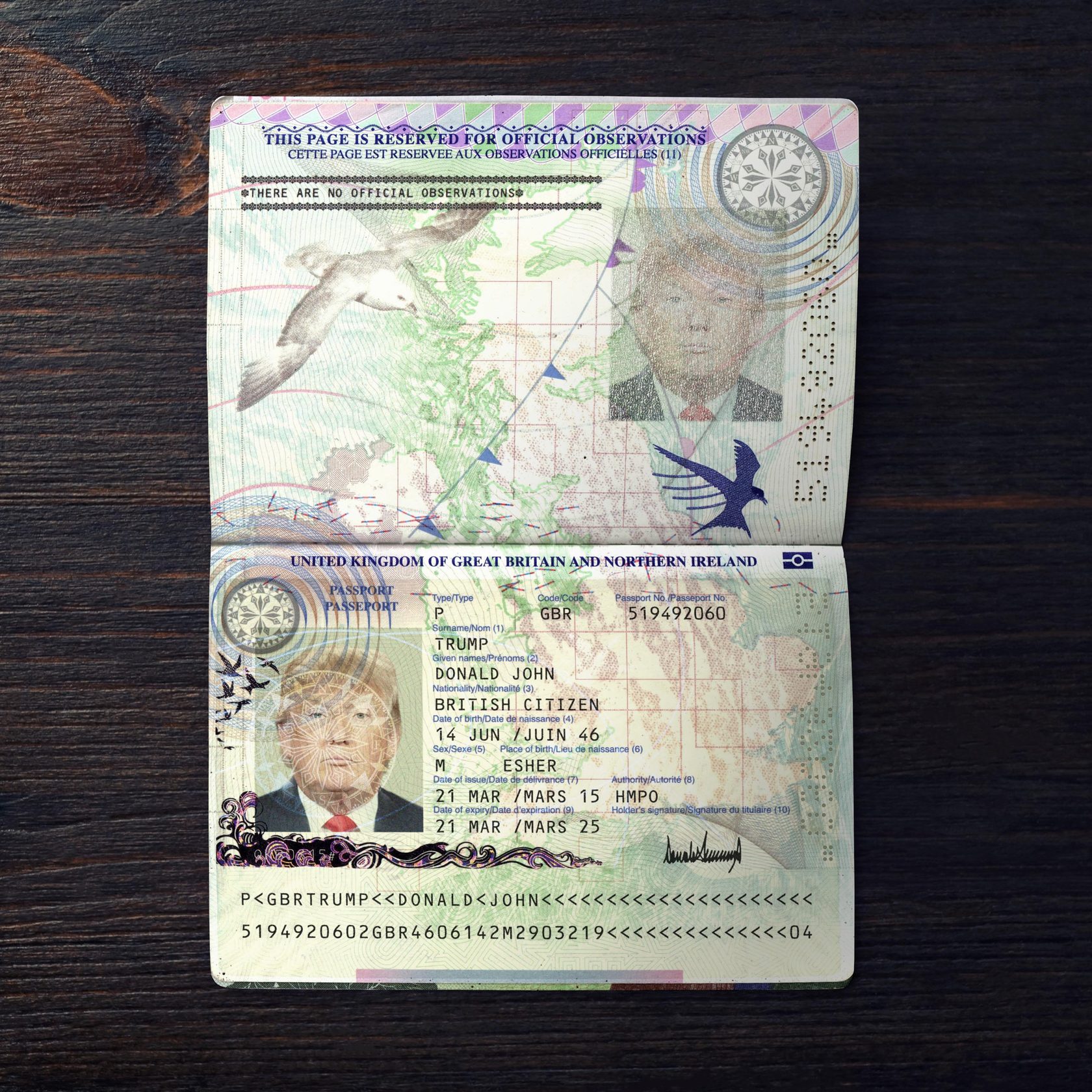 Britain Passport 2011+ PSD2