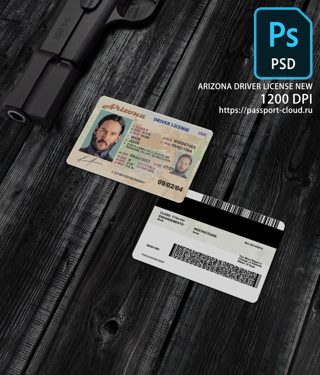 Arizona Driver License NEW1