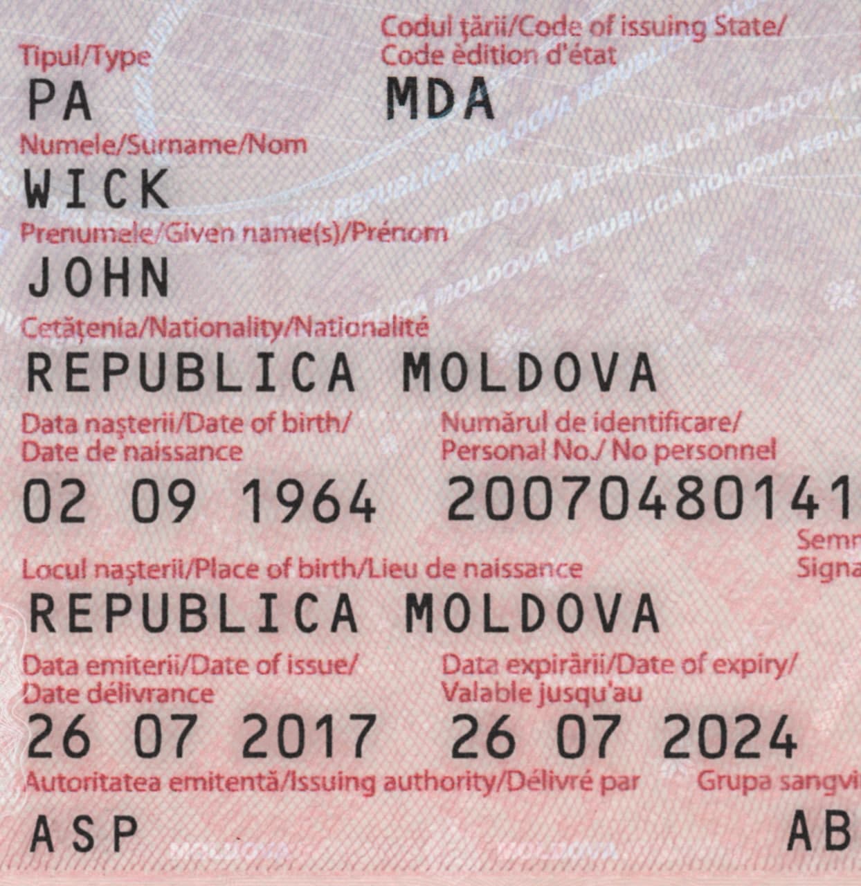 Moldova Passport-3