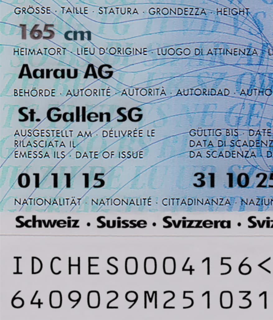 Switzerland ID-2