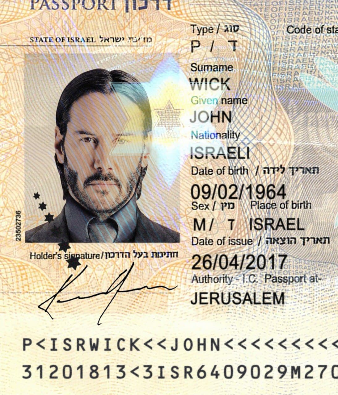 Israel Passport-3