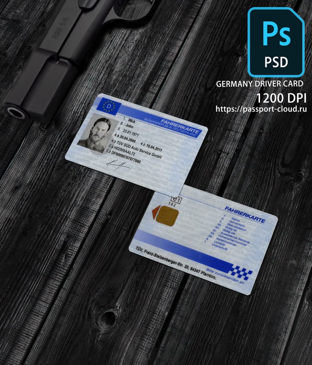 Driver Card Germany (Fahrerkarte)1