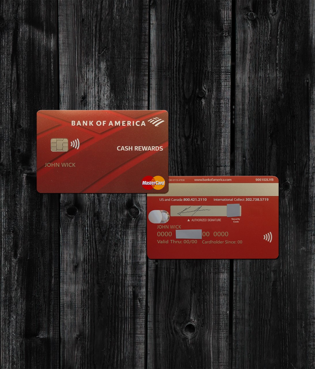 Bank of America Credit Card PSD2