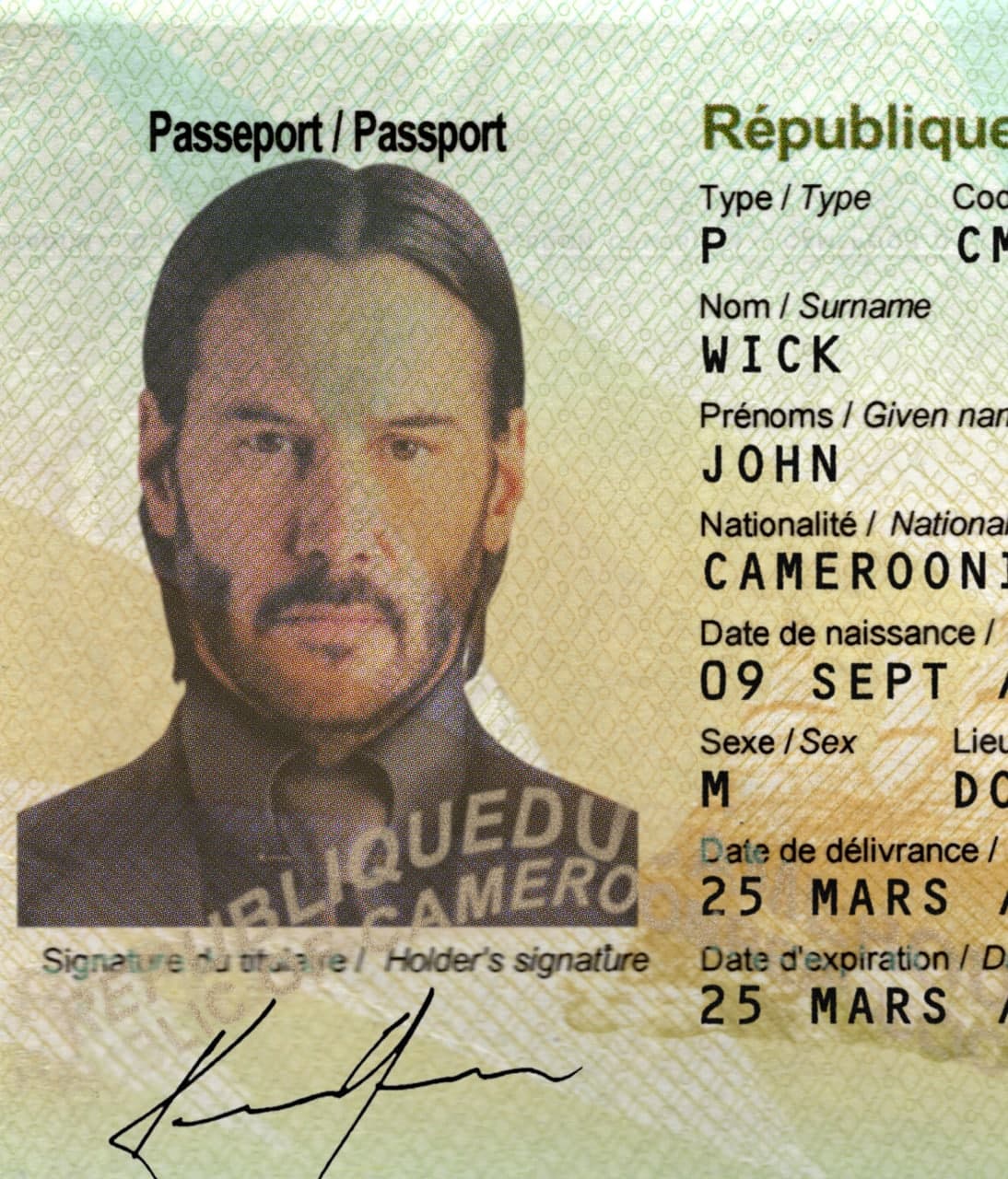 Cameroon Passport-2