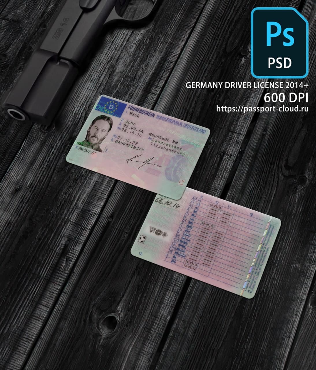 Germany Driver License 2013+1