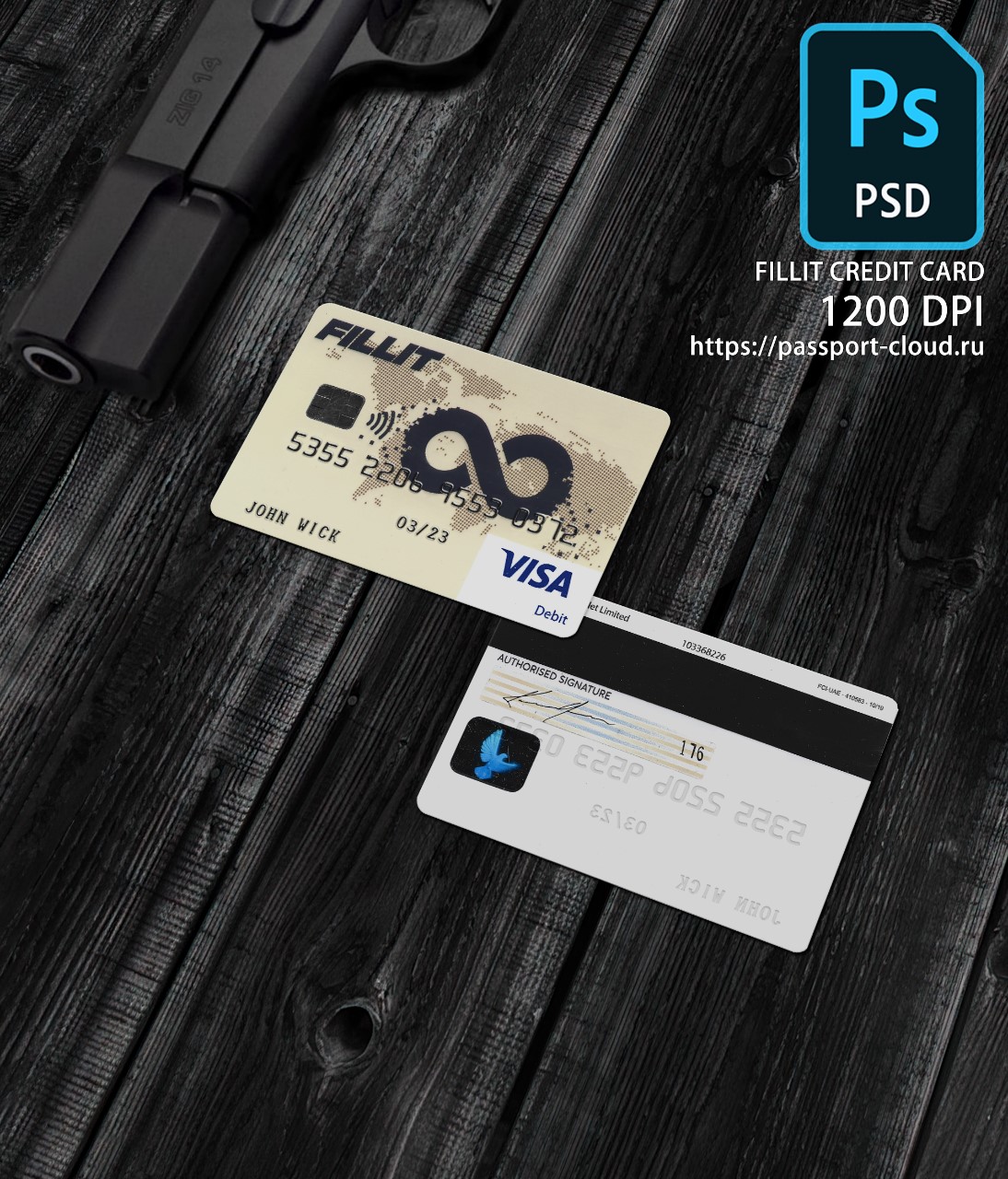 FILLIT Credit Card PSD1