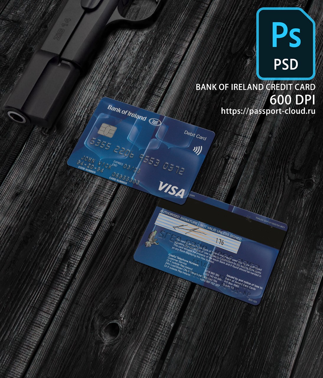 Bank of Ireland Credit Card PSD1