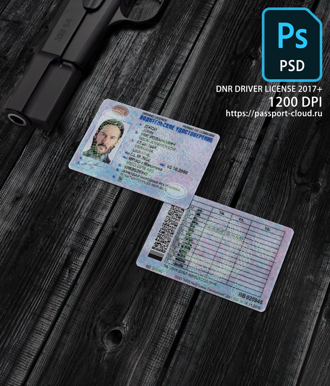 DNR Driver License 2017+1