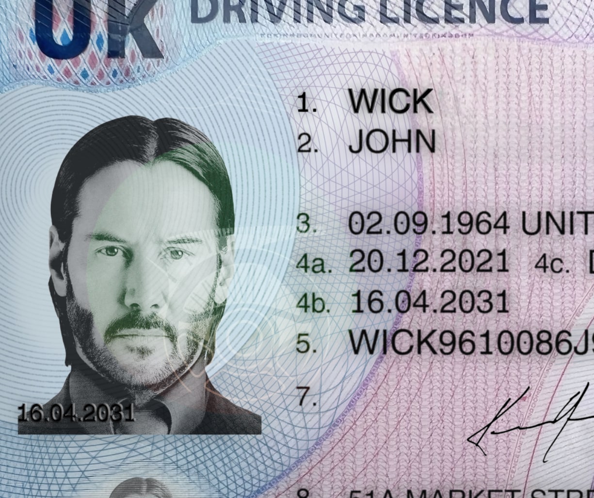 Britain Driver License 2022+-3
