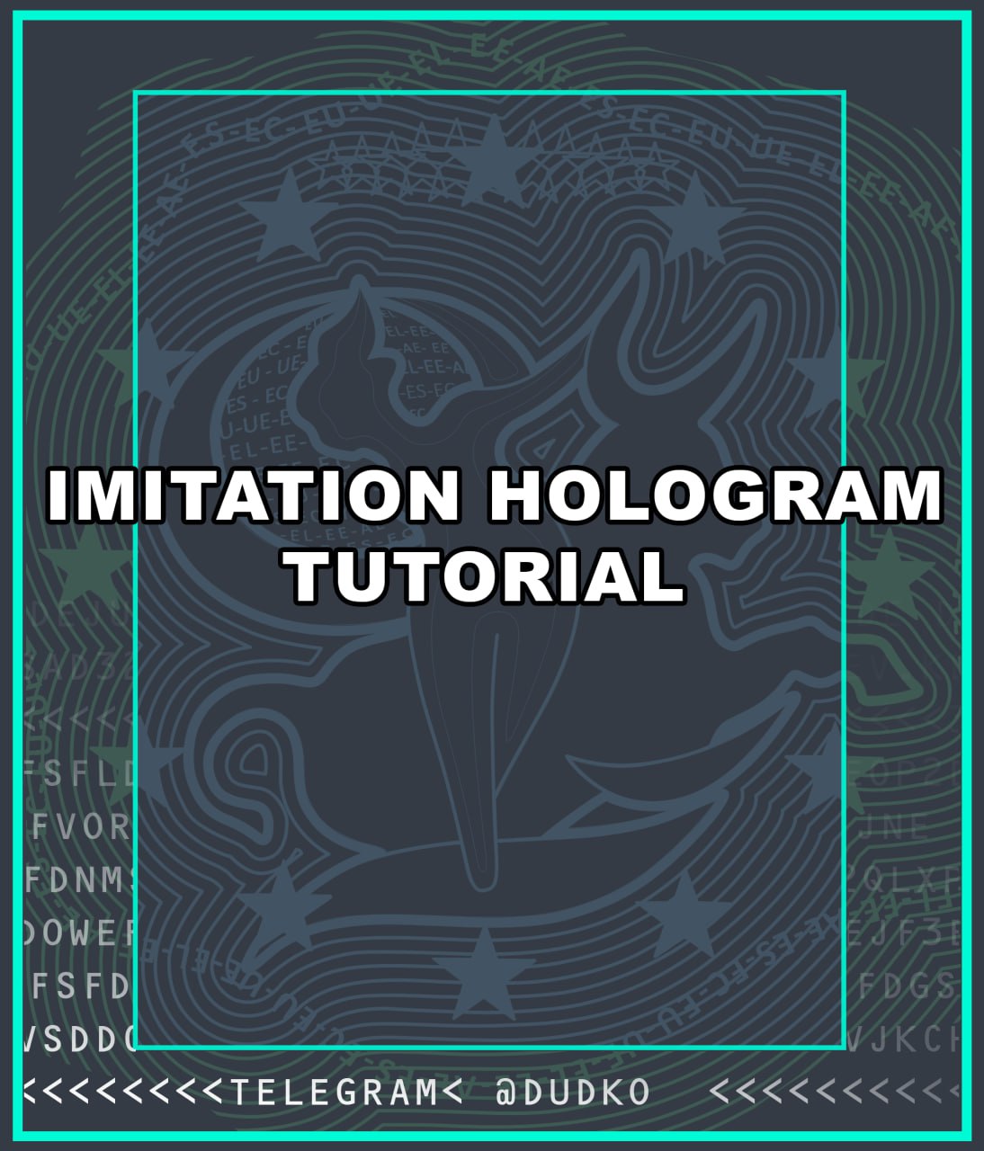Hologram Imitation Tutorial1